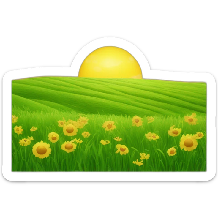 Love Ukraine as the sun loves like the wind, and grass, and water... sticker