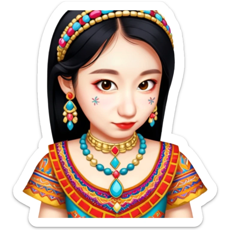 Vibrant Ceremonialist sticker