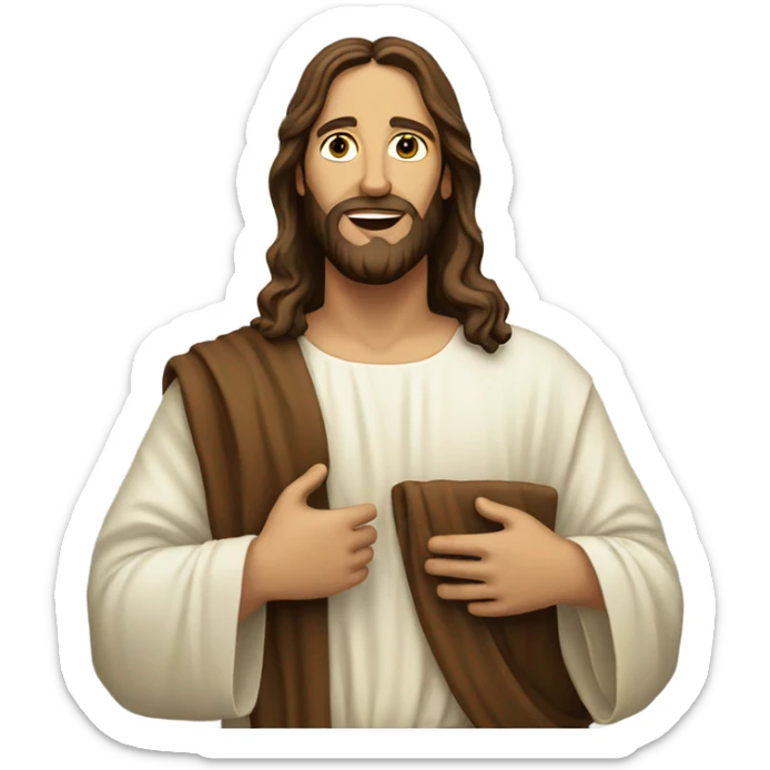 Jesus sticker