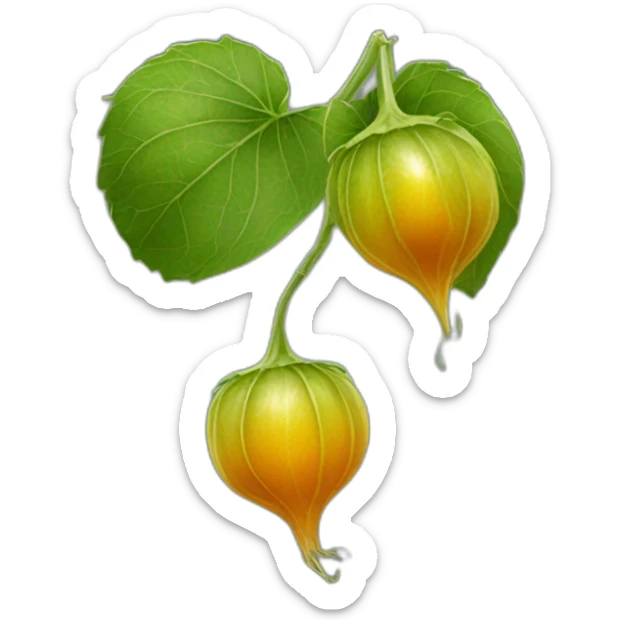Physalia physalis sticker