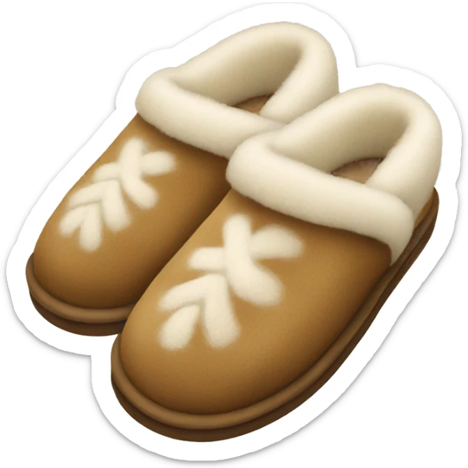 ugg slippers sticker