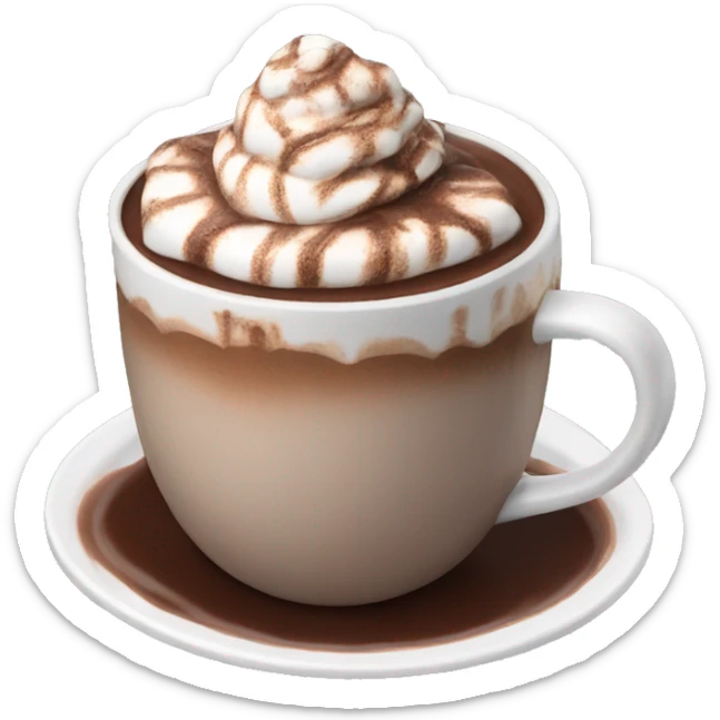 Hot chocolate  sticker