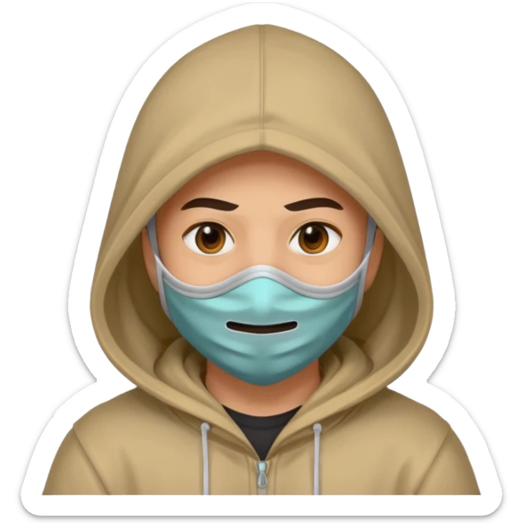 emotka na twitch postac w kapturze i w masce rusza tylkiem ma to byc ruchoma emotka gift sticker