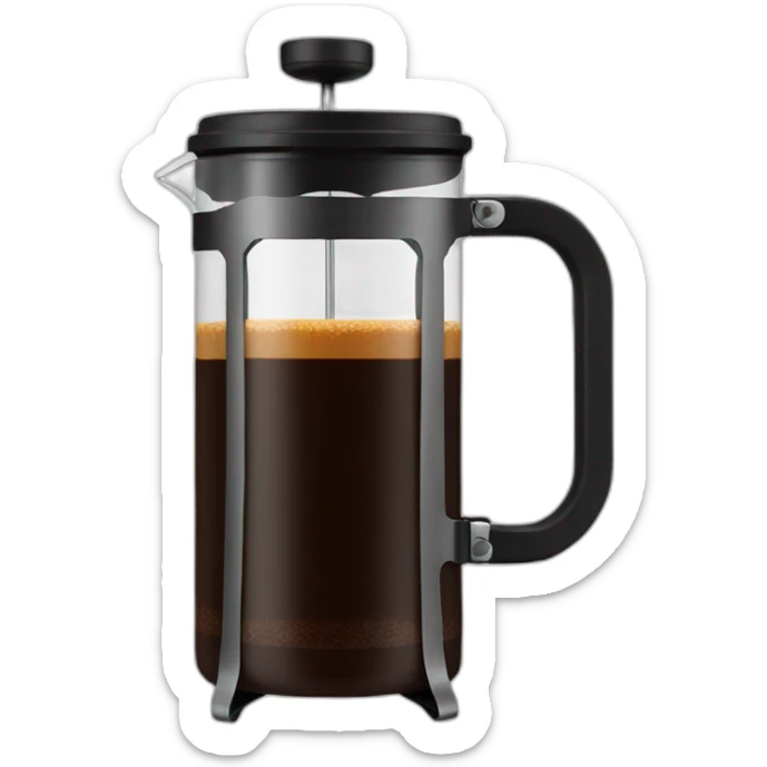 french press sticker