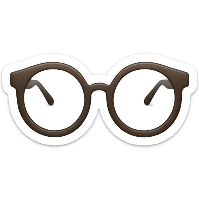 glasses sticker