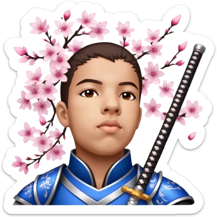 Samurai Warrior sticker