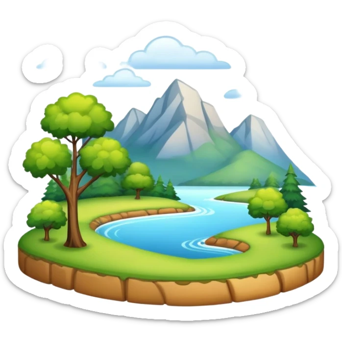 Nature sticker