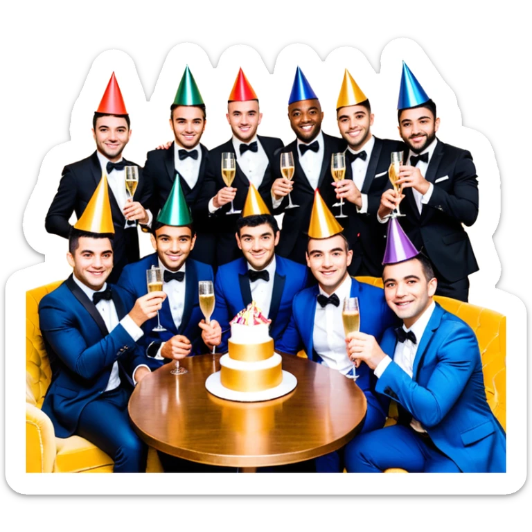 Tefi, Lewis Howes, Gary Vee, Tristan Tate, Tai Lopez, Josh King Madrid, Alex Hormozi, Iman Gadzhi, Branden Condy, Patrick Bet-David, Luke Belmar, Cardone, Shelby Sapp, Leila Hormozi, Tefi Valenzuela, business, Russell Brunson, partners, marketing, event , emoji, sales, money, mentor, party, emoji sticker