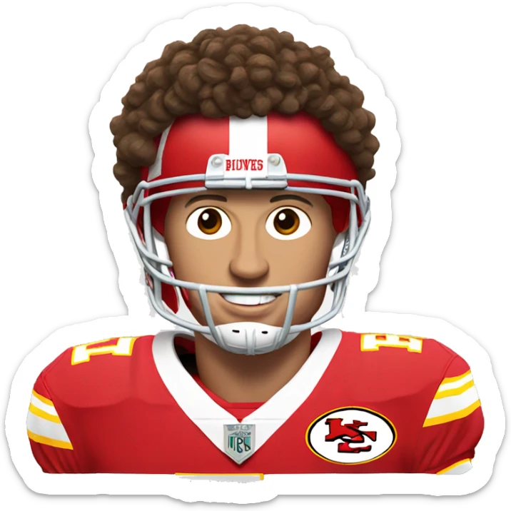 patrick mahomes sticker