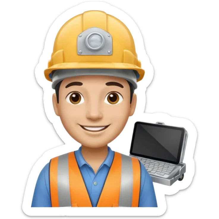 build me a personalized emoji whee it's a smart cart for grocery and a latino looking face that works as jack of all trades or wearing different hants sticker