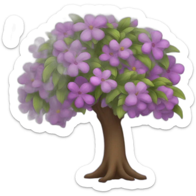ARBOL LILA sticker
