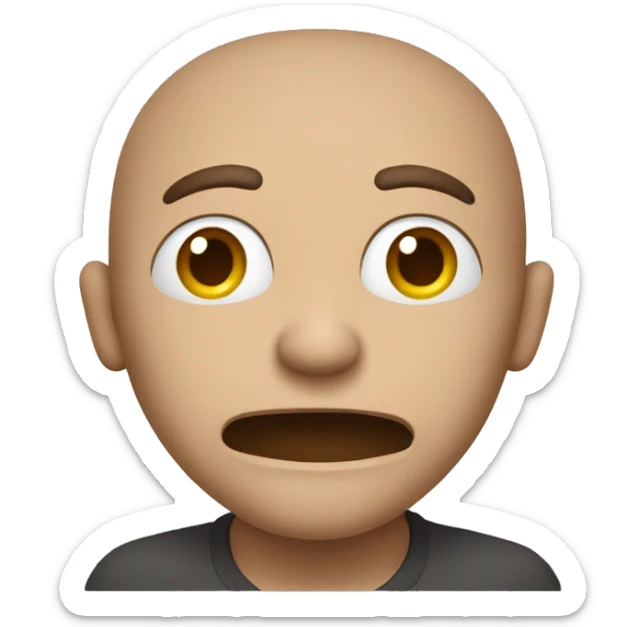 personnage qui porte une couonne qu'on voit en entier sticker