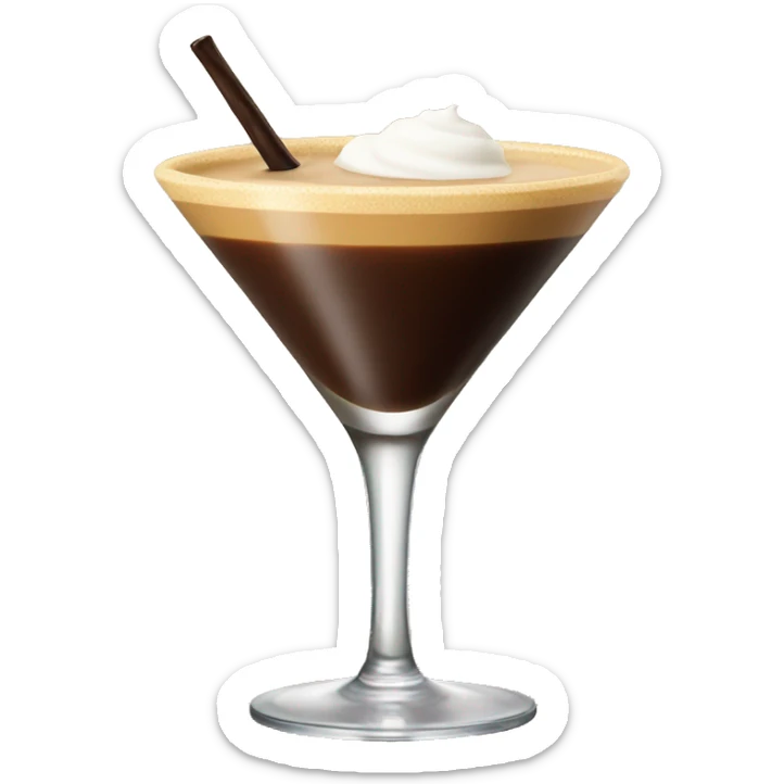 espresso martini sticker
