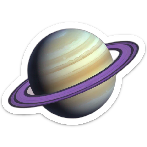 Saturn sticker