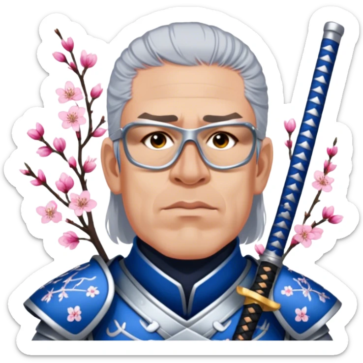 Samurai Warrior sticker