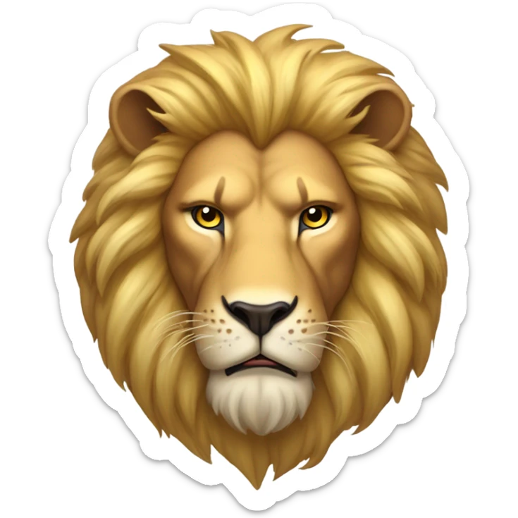 Lion sticker