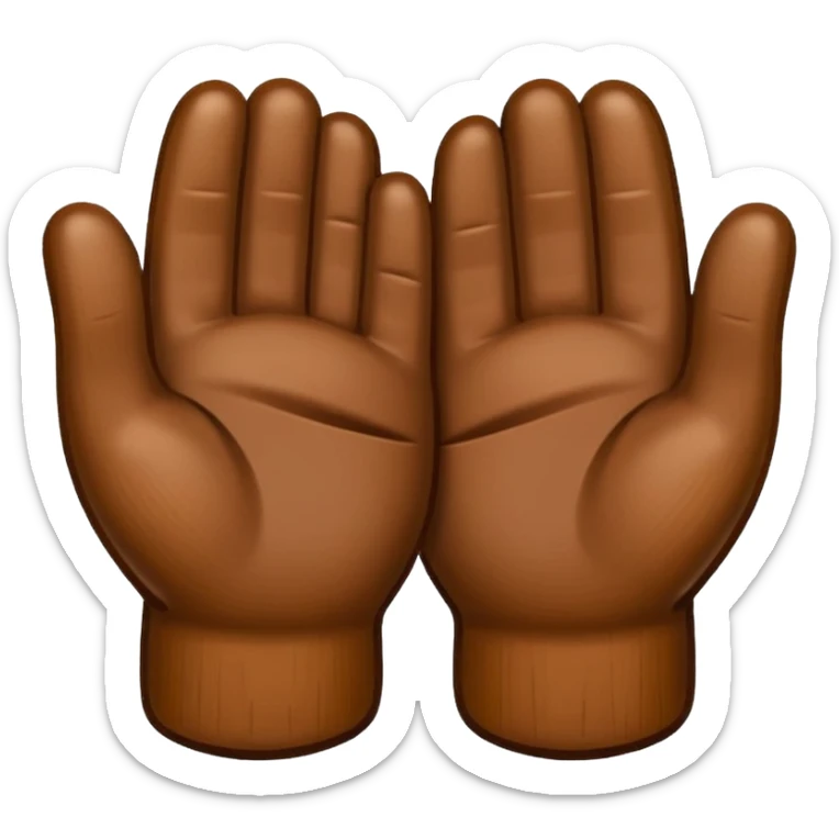 🪵+👀+👍+🏏+🦶= Tung Tung Tung Sahur Brown Wood Hands Brown Wood Feet Emoji sticker