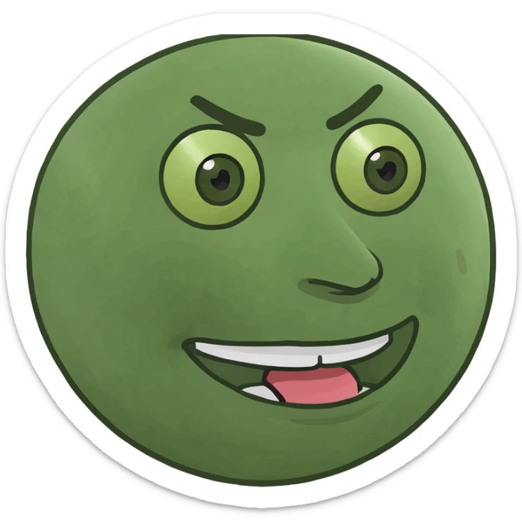 Create an emoji of a period queen girl with the in it emoji from TikTok sticker