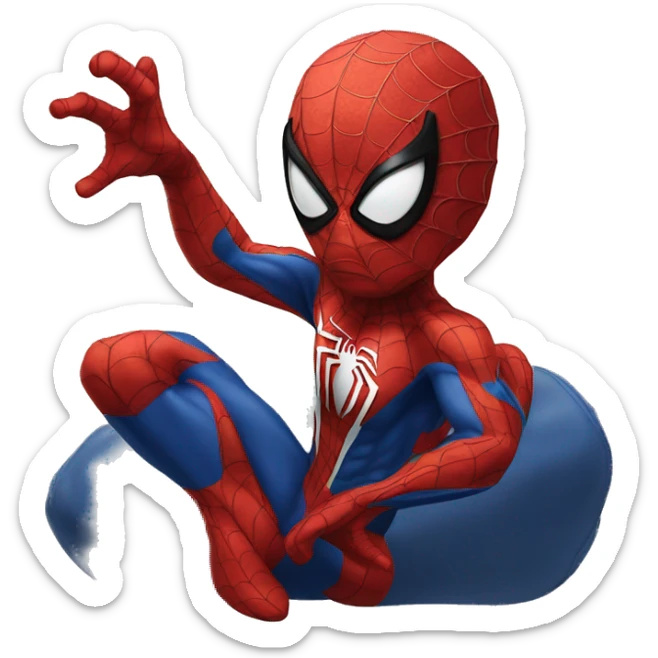 spiderman sticker