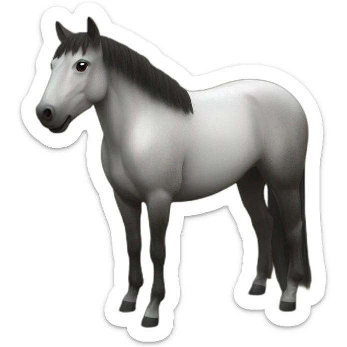 Kazy (horse sausage). Only wealthy people among the Kazakhs could afford to slaughter a horse in its pasture sticker