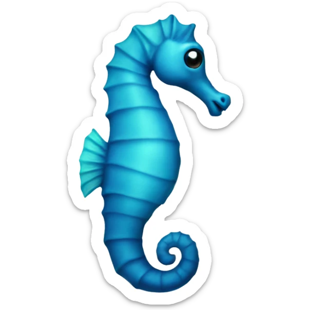 Seahorse sticker