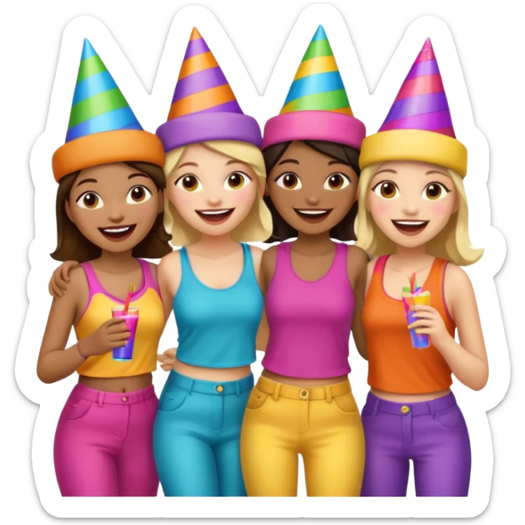 10 girl bands are so fun I nanny and my baby girl is a big girl so she  sticker