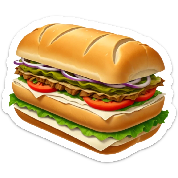 Döner‑Fladenbrot, frisch aufgebacken, leicht geröstet, gefüllt mit saftigem Dönerfleisch, knackigem Salat, Tomaten, Zwiebeln und Kräutersauce. Warme Food‑Fotografie, hohe Details, weiches Licht, Fokus auf Texturen, appetitlich, moderne Restaurant‑Ästhetik, natürliche Farben. sticker