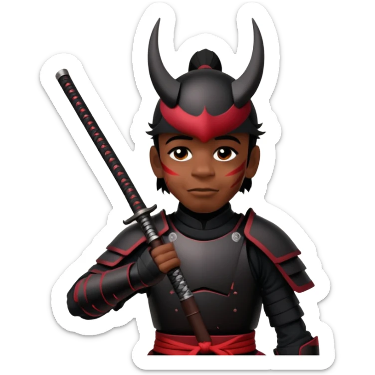 Shadow Samurai sticker