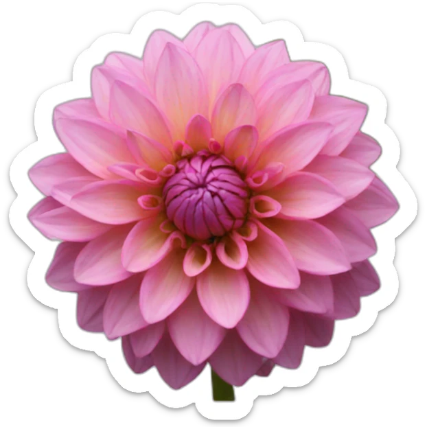 dahlia sticker