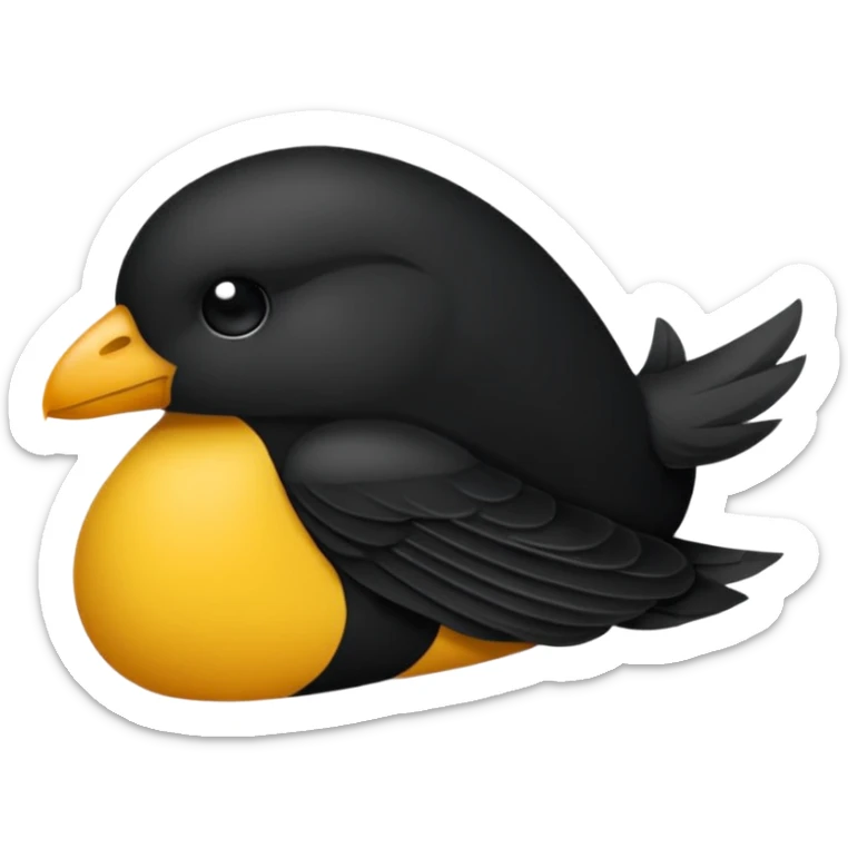 bir siyah içi boş yuvarlak içinede siyah bir artı ama artının o uçları yuvarlağı içinden azıcıkçıksın sticker