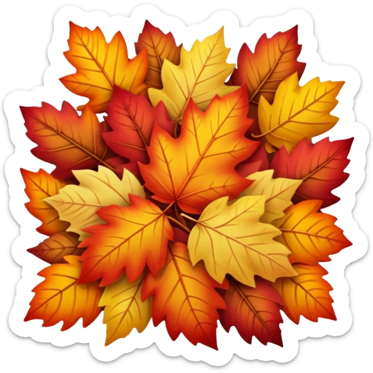Autumn sticker