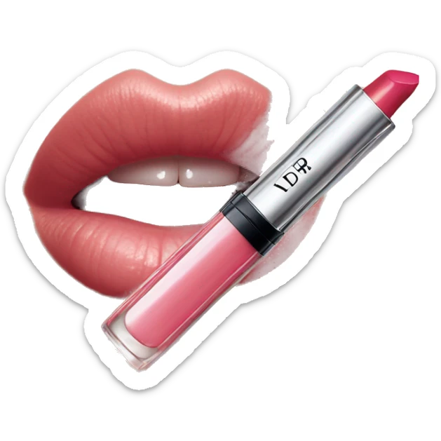 Dior lip gloss sticker