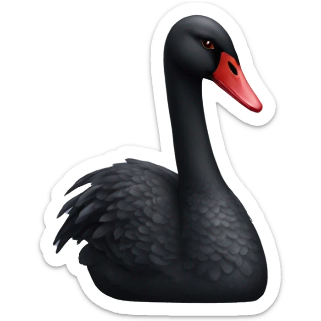 Black Swan sticker