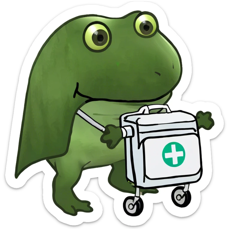 muha med cart sticker