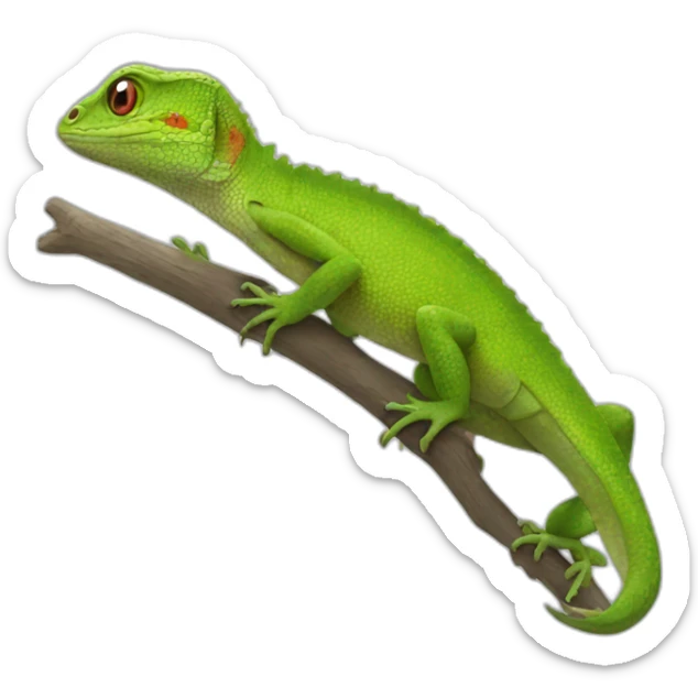 lizard sticker