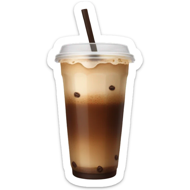 ice coffee sticker