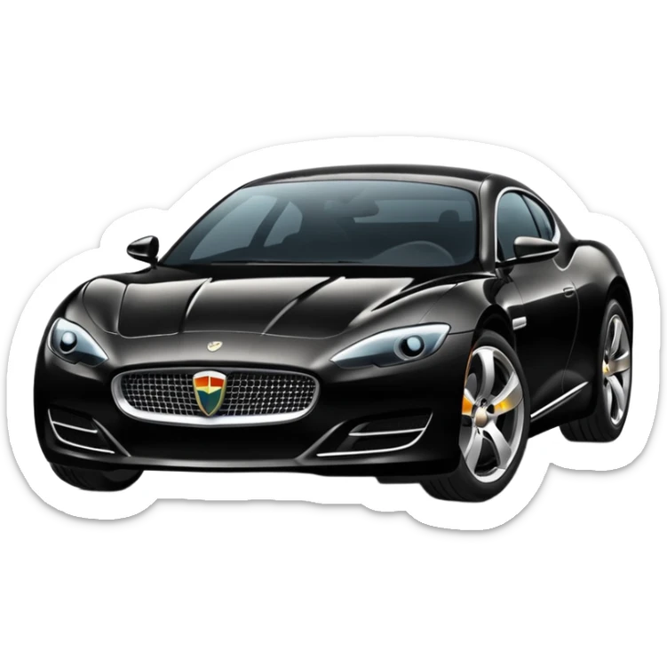 luxury car sticker