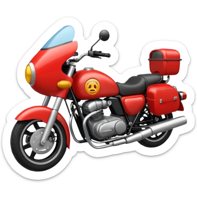 Vreau un emoji cu stop și sa fie împotriva motocicletelor sa fie interzise și cluburile de mc adică motociclete sticker