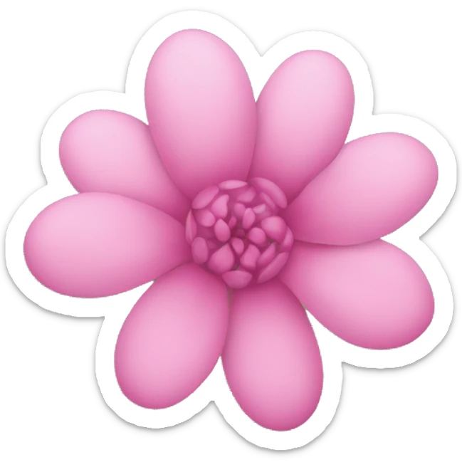 pink flowers sticker