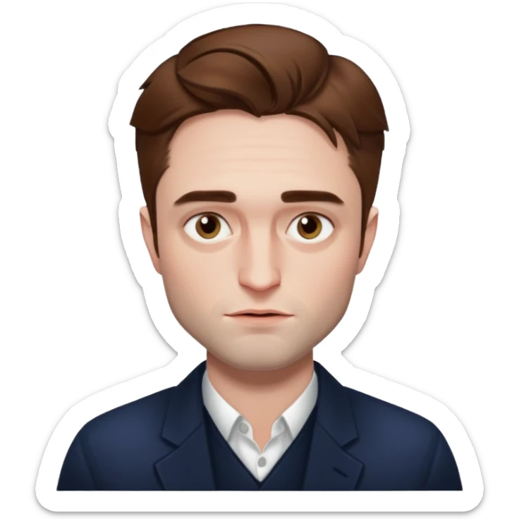 Robert  pattison sticker