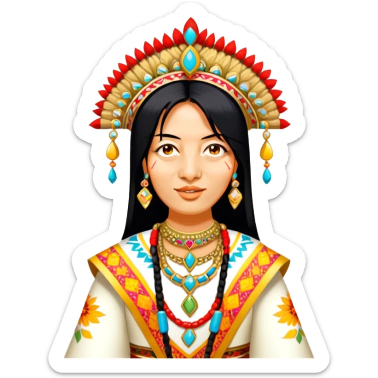 Vibrant Ceremonialist sticker