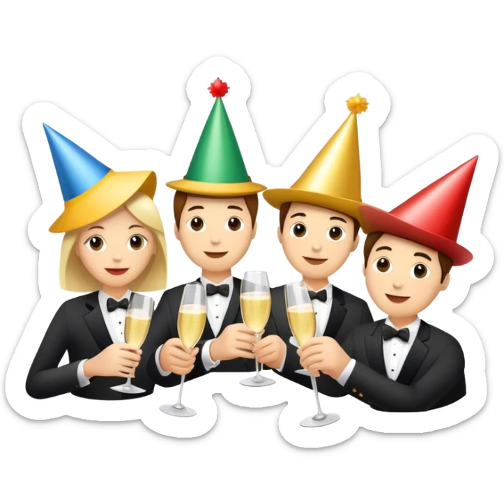 Garden party  sticker