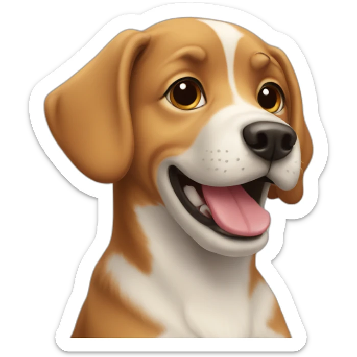 dog-happy sticker