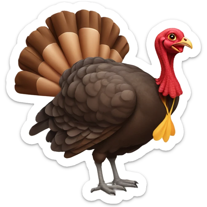 turkey sticker