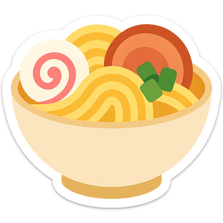 ramen bowl sticker