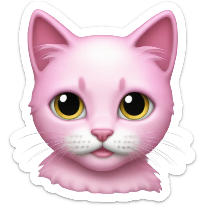 hellp kitty pink sticker
