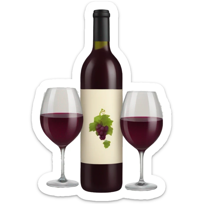 Wine sticker