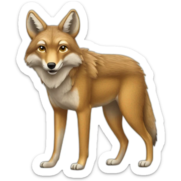 coyote sticker
