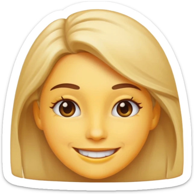 Emoji to look like myself use my profile picture.  Im a female you idiot sticker