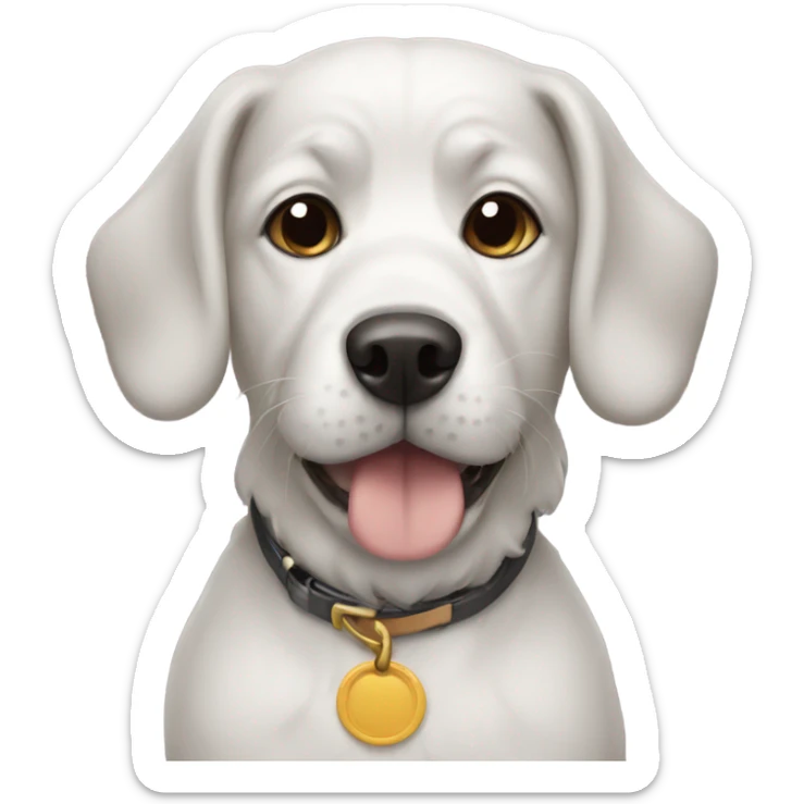 Dog sticker